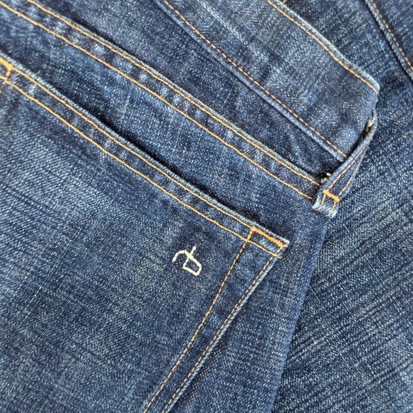 Rag and Bone Low Rise Boyfriend Straight - Picture 2 of 9